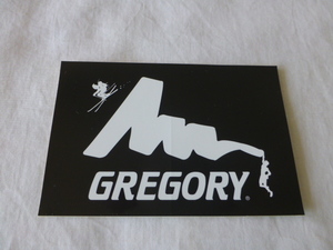 GREGORY グレゴリー ステッカー グレゴリー GREGORY 旧ロゴ スキー SKI ski クライミング climbing CLIMBING