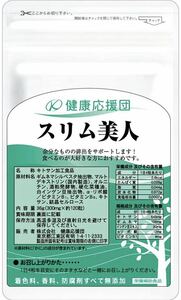 健康応援団 サプリメント スリム美人 30日分 約1ヶ月 120粒 1袋 αリポ酸 カルニチン レジスタントプロテイン 配合