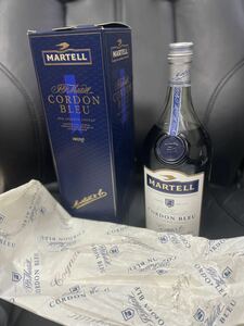 ★1円 希少 1000ml MARTELL マーテル コルドンブルー CORDON BLEU 古酒 ブランデー 箱付き 未開栓★