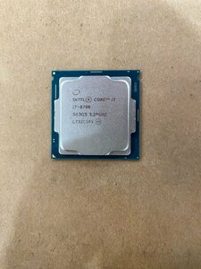 ■ジャンク品■Intel　Core i7-8700 CPU 動作未確認 C340