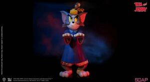 『トムとジェリー　キョンシー 』SOAP STUDIO 超巨大 フィギュア 香港 ゾンビ TOM and JERRY ソープスタジオ CHINESE VAMPIRE 正規品　73cm