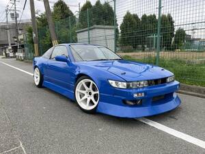 【予備検査付】日産 180SX シルエイティー 即ドリ SR20ターボ 5速 シルビア S13 S14 S15 ドリフト