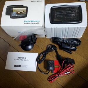 ☆AUTO-VOX TD-2 バックモニター バックカメラ ワイヤレス IP68防水