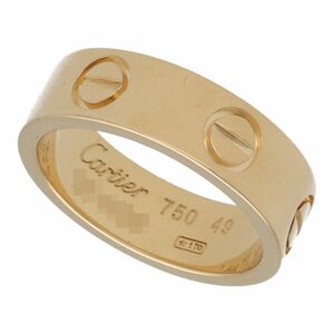 【中古】 Cartier カルティエ LOVE リング B4084649 K18 YG 指輪 23038588DS