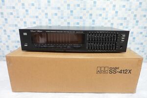 中古美品　☆ ADC SS-412X グラフィックイコライザー ☆ 動作品　元箱付 