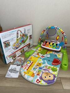 フィッシャープライス あんよでキック 4WAY バイリンガル ピアノジム プレイマット ベビージム Fisher Price 