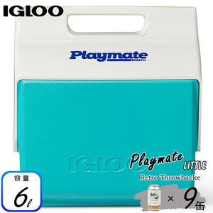 イグルー クーラーボックス プレイメイト レトロ リトル アクアティール 6L Igloo RETRO LITTLE PLAYMATE