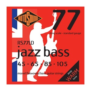 ロトサウンド ベース弦 2セット RS77LD Jazz Bass 77 Standard 45-105 LONG SCALE エレキベース弦×2セット ROTOSOUND