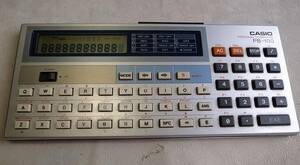 ☆CASIO☆PB-100☆OR-1(1K Byte RAM) ☆液晶表示問題ありません☆四則計算のみチェック☆電池交換済☆