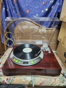 レストア完動美品！カートリッジ針新品DENON レコードプレーヤーDP-57M