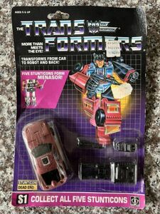 Transformers G1 Dead End Stunticon Decepticon 1986 MOC 海外 即決