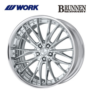 送料無料 ワーク SCHWERT BRUNNEN FULL REVERSE STANDARD Adisk 10J-19 －9～21 5H-114.3 【1本単品 新品】