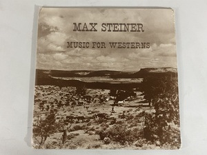 未開封 LP MAX STEINER / MUSIC FOR WESTERNS