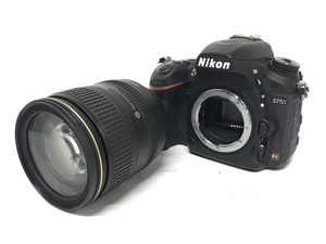 【動作保証】Nikon D750 一眼デジタルレフカメラボディ + AF-S NIKKOR 24-120mm f/4G ED VR レンズキット 撮影 趣味 ジャンク F8826425