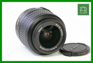 【同梱歓迎】実用■ニコン Nikon AF-S DX NIKKOR 18-55mm F3.5-5.6G VR■AB324