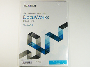 新品 FUJI FILM DocuWorks 9.1（5ライセンス認証版）トレイ2同梱（ドキュワークス 富士フィルム）