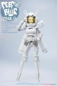 Coreplay 1/6 Deepblue Diver w (Fashion Doll) 検 ホットトイズ FLAGSET i8toys DAMTOYS verycool rah ssoo メディコムトイ