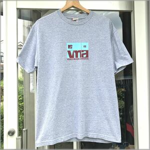 ★MTV　リーバイス　02年　Tシャツ　size L★検 VIDEO MUSIC AWARDS ビンテージ 00s 90s アメリカ 古着