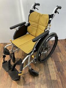 送料無料h57677 松永製作所 NEXT CORE 軽量 車椅子 座幅40cm 自走式 説明書付き