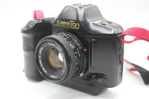 Y1045 キャノン Canon T90 Lens New FD 50mm F1.8 フィルムカメラ ボディレンズセット ジャンク