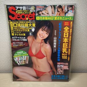 アサ芸Ｓｅｃｒｅｔ！　Ｖｏｌ．７３ ２０２２年１月号　山田南実　小日向ゆか