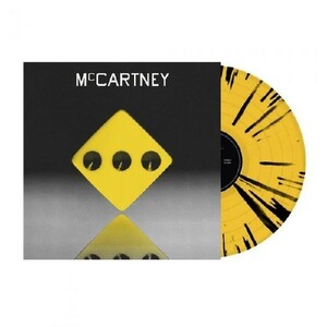 MCCARTNEY III LIMITED EDITION YELLOW/BLACK SPLATTER LPPAUL McCARTNEY ポール・マッカートニー　THE BEATLES ビートルズ　LP レコード
