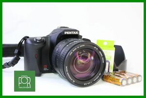 【動作保証・点検済】良品■到着後即使える■Pentax K100 D + Sigma 28-200mm Hyperzoom■単三電池対応■電池・4GB SDカード付き■PPP1217