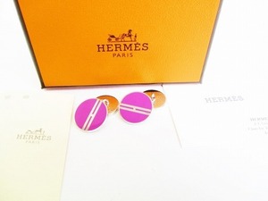 【未使用保管品】 エルメス HERMES シルバープレーテッド H モチーフ カフス カフスボタン メンズ レディース