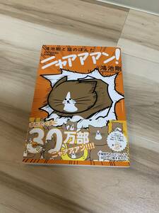 1度読みの美品　鴻池剛と猫のぽんた　ニャアアアン! 　1巻　　鴻池剛