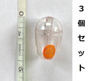 定形外可　透明飛ばしウキ　小　2個セット　#214-31　1セット限り