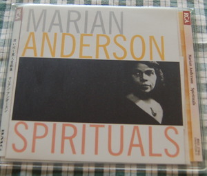 ゴスペル【送料無料】Marian Anderson マリアン・アンダーソン【Spirituals 深い川～黒人霊歌集】中古美品