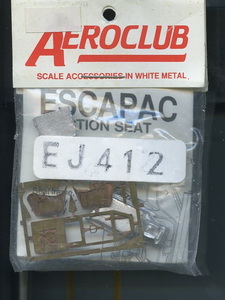 P エアロクラブ 1/48 EJ-412 ESCAPAC イジェクションシート / A-7,A-4,F-15A