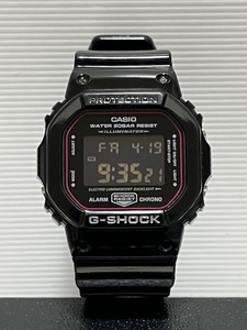 CASIO G-SHOCK DW-5600SLV-1 ブラック