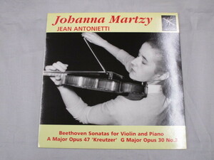 【LP】JOHANNA MARTZY JEAN ANTONIETTI / BEETHOVEN SONATAS FOR VIOLIN AND PIANO