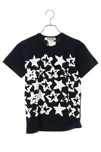 コムデギャルソンコムデギャルソン COMME des GARCONSCOMME des GARCONS 15SS RO-T029 サイズ:XS AD2014スタープリントTシャツ 中古 BS99