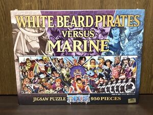 フィルム未開封 ONEPIECE WHITE BEARD PIRATES VERSUS MARINE ワンピース マリンフォード頂上戦争 ジグソーパズル JIGSAW PUZZLE 950ピース