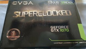 【概要欄必読】【地味レア】【現状品】EVGA GeForce GTX 1070 Super clocked グラフィックボード