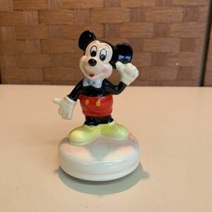 【長期保管品】ディズニー ミッキーマウス オルゴール ミッキーマウスマーチ Disney Mickey Mouse レトロ アンティーク ヴィンテージ