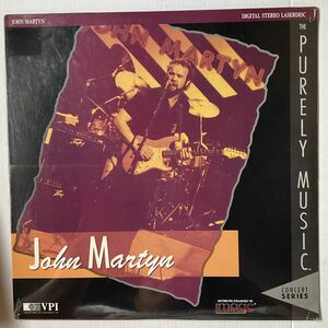 John Martyn. TVライブ. レーザーディスク US盤未開封品.ジョンマーティン. the purely music concert series.