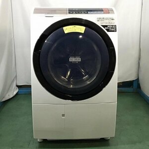 【中古品】 日立 / HITACHI ビッグドラム BD-SV110BR ヒートリサイクル 風アイロン 右開き 2018年製 11kg シャンパン 30017185