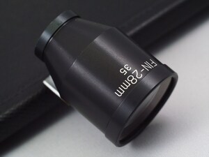 AVENON 35mm 28mm view finder Black Chrome Albada アベノン アルバダ式 ファインダー lens leica leitz accessory