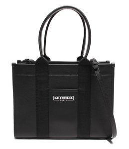 美品 バレンシアガ 2WAYレザートートバッグ HARDWARE 671402 レディース Balenciaga