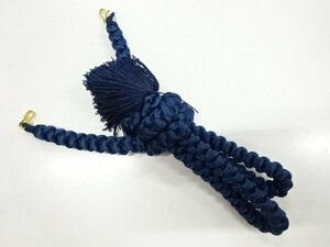 091476# 【1円～】正絹　男物羽織紐