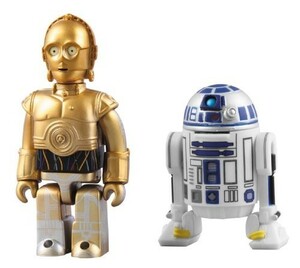 KUBRICK スター・ウォーズ C-3PO & R2-D2 ABS&PVC 塗装済みアクションフィ