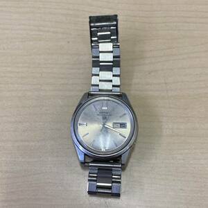 【TN0429】 SEIKO 腕時計 スポーツマチック ファイブ 自動巻き 稼働品 シルバーカラー 6619-9010 キズあり 汚れあり