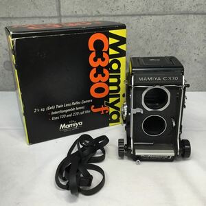 ◎【MAMIYA/マミヤ】二眼レフカメラ C330 Professional プロフェッショナル f ボディ 6×6 TLR 箱付 現状品 