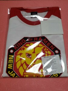 ☆新日本プロレス　コラボTシャツ・コラボステッカー☆ラ王