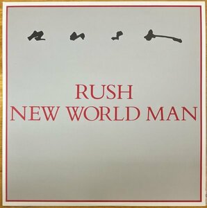 ●RUSH / New World Man 「Vital Signs (Live)」(発売時未初) 収録 ※ 英国盤12inch EP/ 美品【 PHONOGRAM / MERCURY RUSH812 】1982年発売