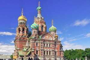L27 サンクトペテルブルク教会/ロシア/海外風景/アートパネル/ファブリックパネル/インテリアパネル/ポスター