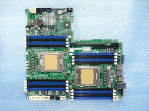 1MGN // マザーボード Supermicro X9DRW-iF REV:1.02 / Dual Socket R (LGA 2011) / Intel C602 chipset // Supermicro 815-6 取外 //在庫6